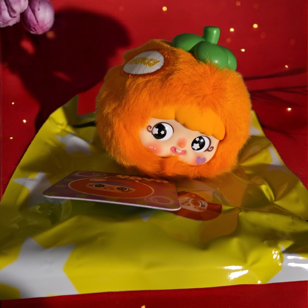 Orange Yaya Fruit Plushy Keychain- Confirmed